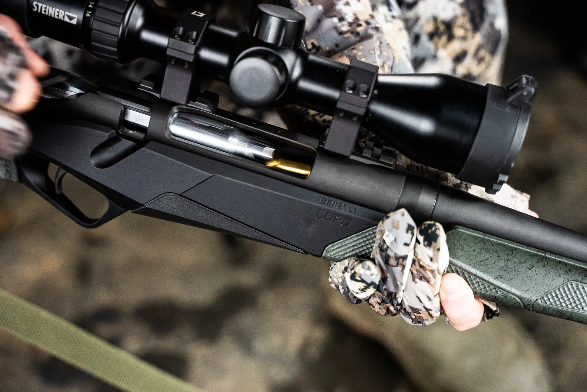 Benelli LUPO rifle with Steiner scope